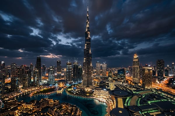 Burj Khalifa, UAE • Saudi Arabia • Qatar • Oman • Kuwait