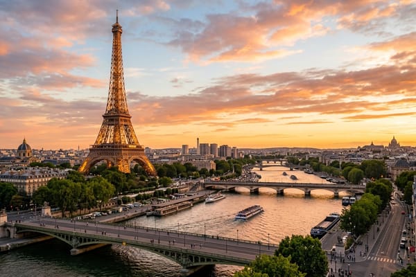 Eiffel Tower, Europe (Schengen)